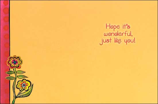 Notion - Wonderful Birthday Card