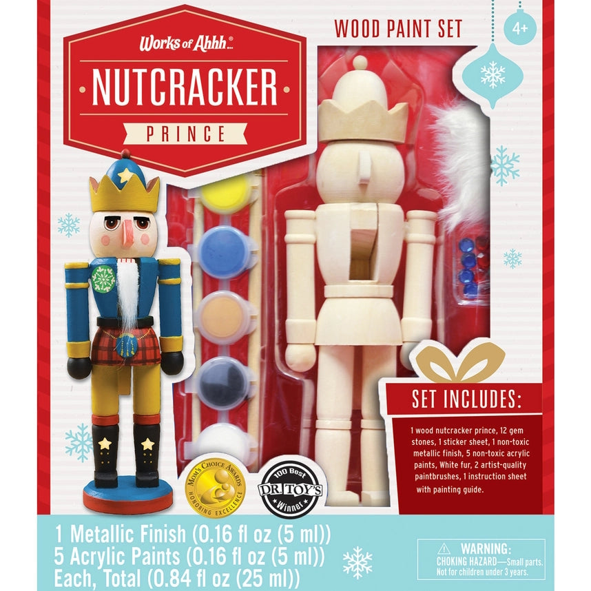 Nutcracker Prince Wood Craft And Paint Kit