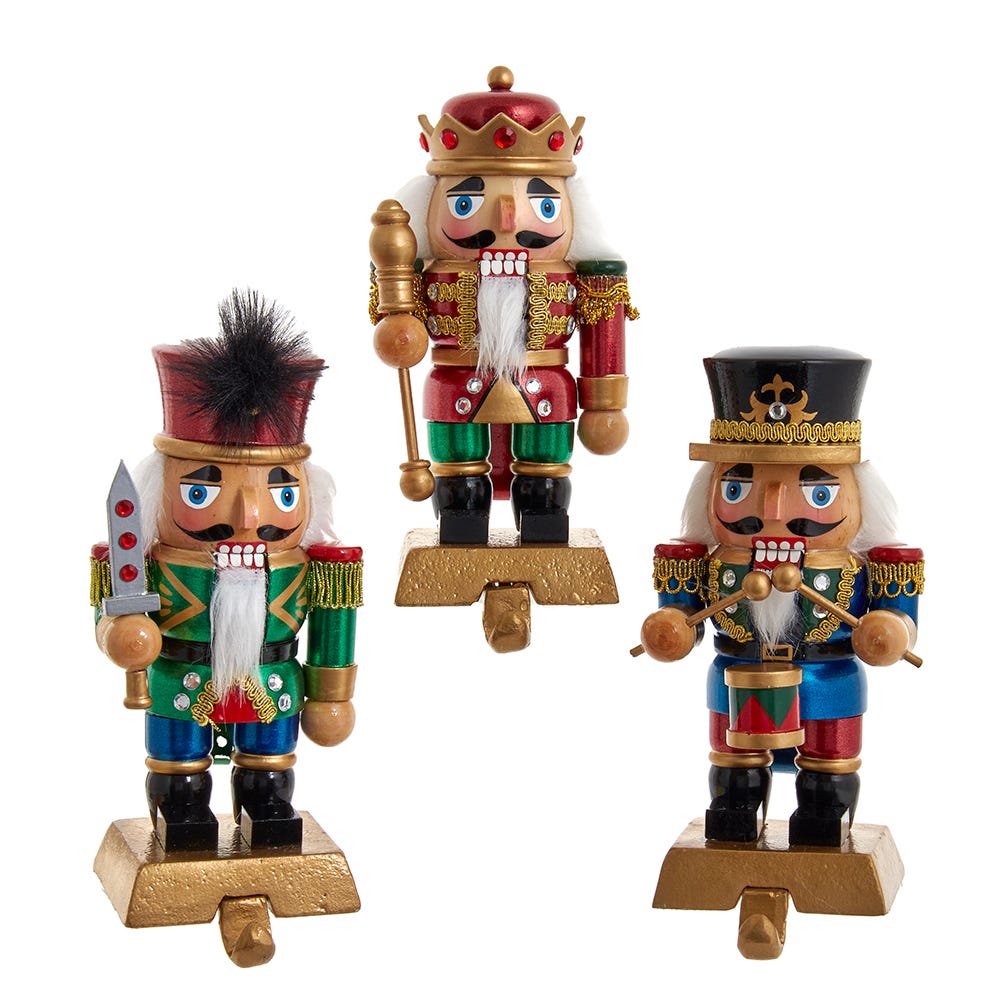 Nutcracker Stocking Holder -