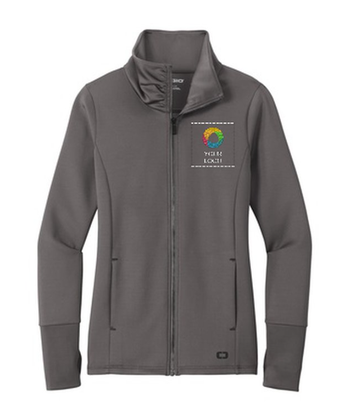 OGIO® ENDURANCE Women's Performance Full-Zip – Sleek, High-Performance Style for Active Women