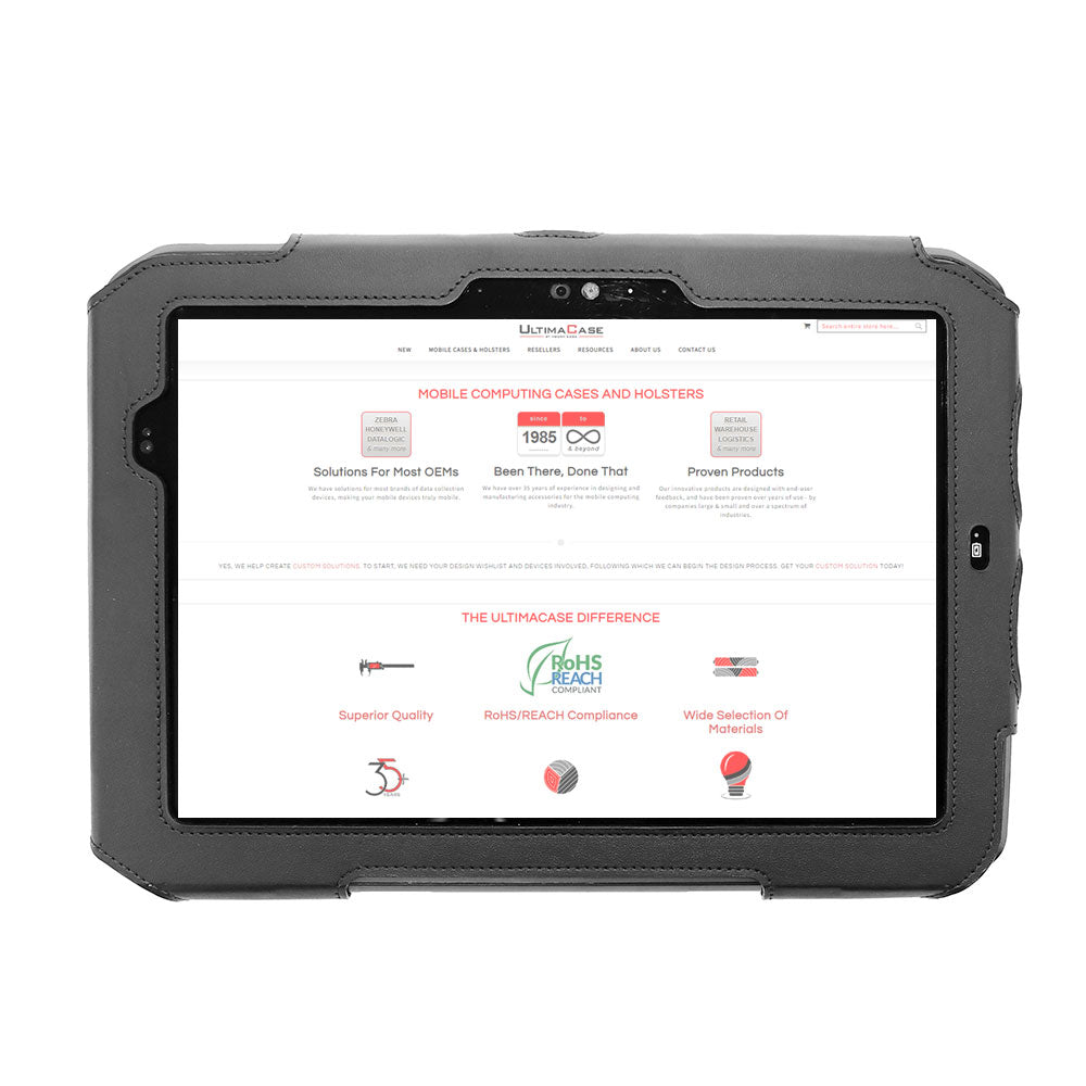 OP Case with Ratcheting Hand Strap for Zebra ET80/ET85 Rugged 2-in-1 Tablet