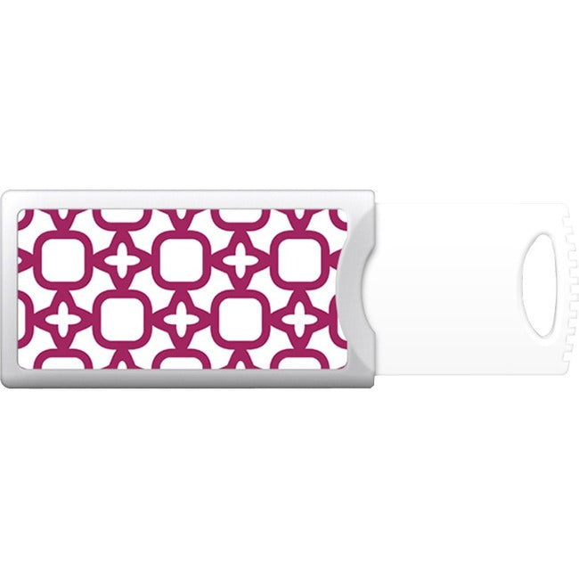 OTM 8GB Push USB Elm Bold Collection, Purple S1-U2P1LMB04-8G