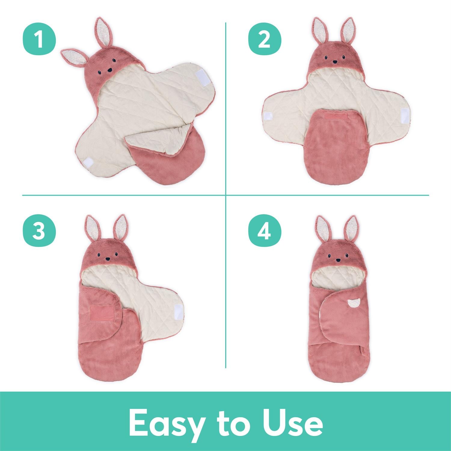 Oh So Snuggly Bunny Blanket Wrap