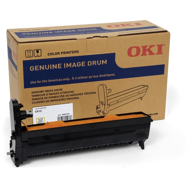 Oki 30K Yellow Image Drum for C612 46507301