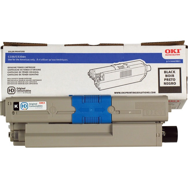 Oki Black Toner For C330Dn, C331Dn, C531Dn, C530Dn Mc362W, Mc562W, Mc561, Mc361
