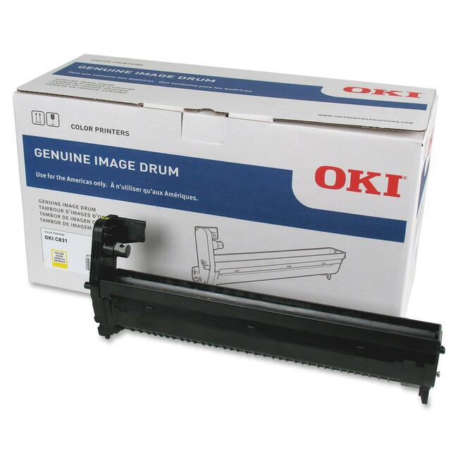 Oki Yellow Drum For C831Dn, C831N, Mc873Dn, Mc873Dnc, Mc873Dnx - 30K Image Drum