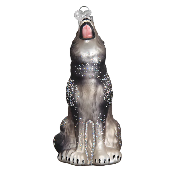 Old World Christmas Howling Wolf