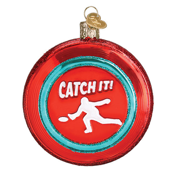 Old World Christmas Sports Disc Ornament