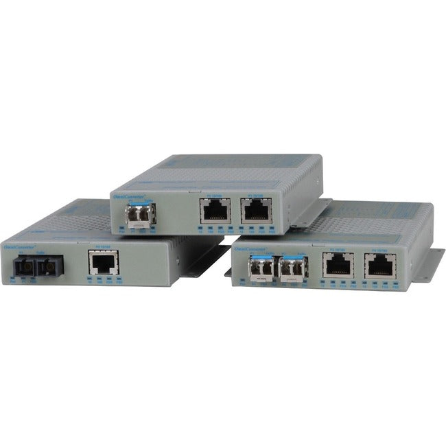 Omnitron Systems Fpoe+/S Transceiver/Media Converter 9322-0-29W