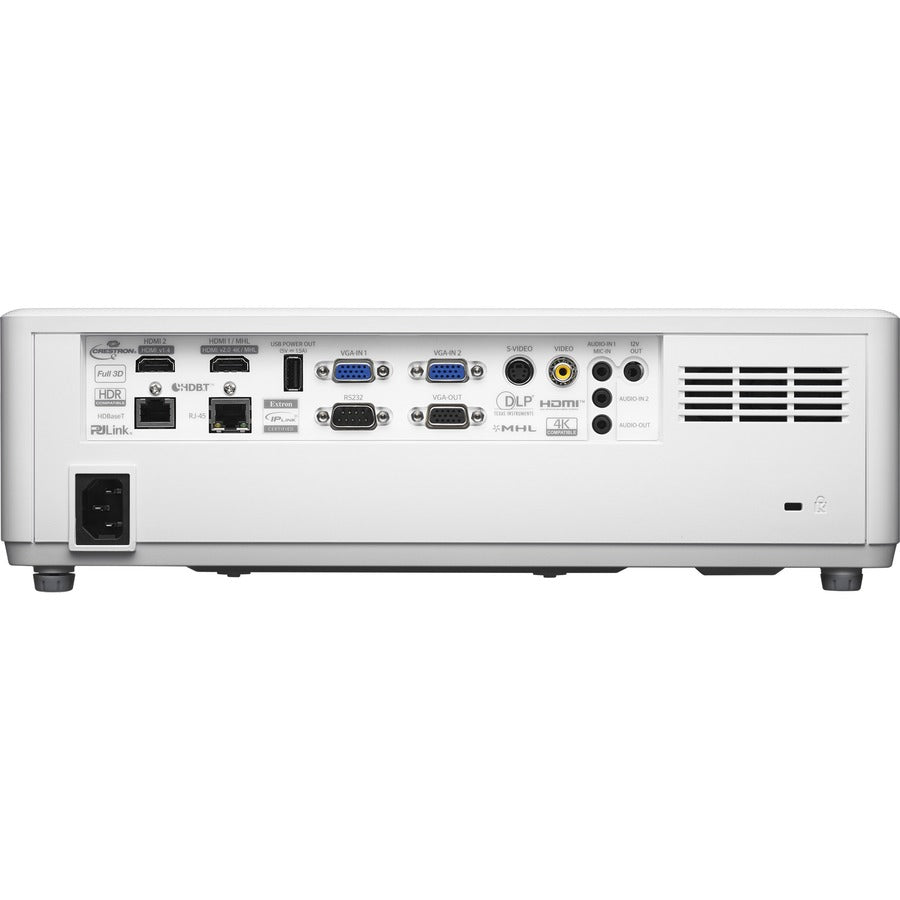 Optoma ProScene ZH606-W 3D Ready DLP Projector - 16:9 - White - 1920 x 1080 - Front Rear C