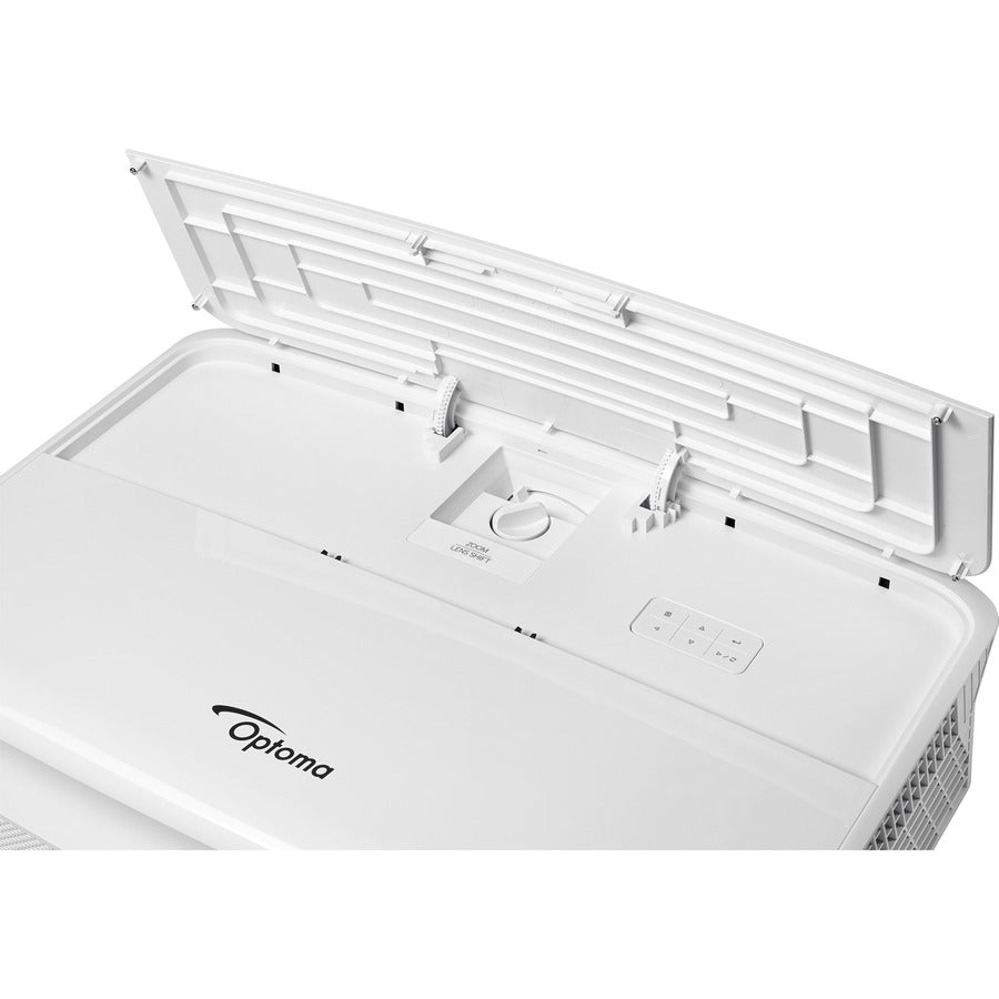 Optoma ZK507-W 3D Ready DLP Projector - 16:9 - White - 3840 x 2160 - Front Ceiling Rear -