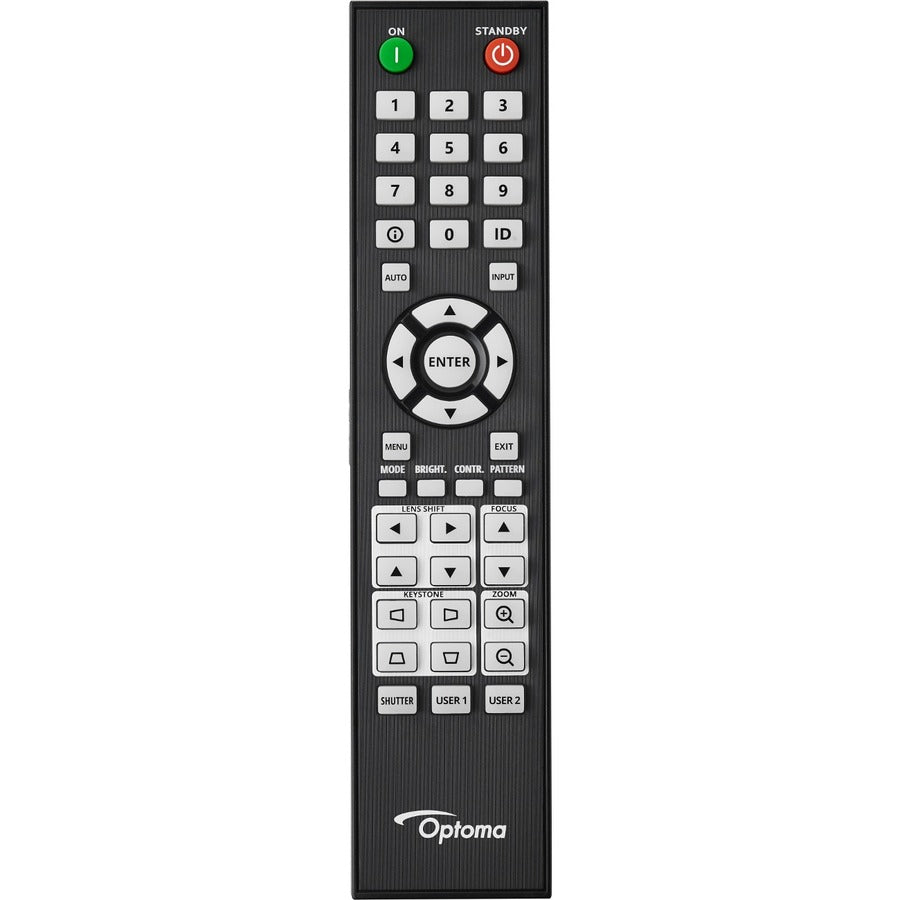 Optoma ZU820T 3D DLP Projector - 16:10 - High Dynamic Range (HDR) - Front - 1080p - 30000