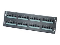 Ortronics Clarity 6 - Patch panel - CAT 6 - black, blue - 3U - 19 - 48 ports" PSD66U48