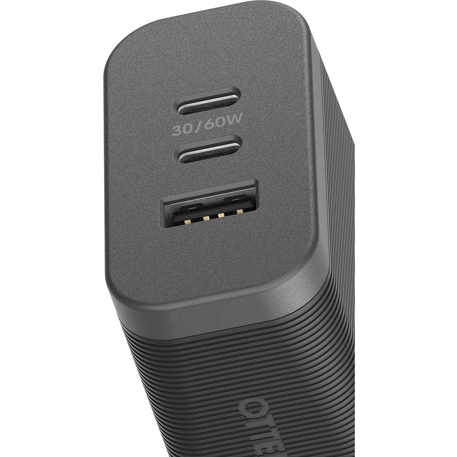OtterBox USB-C Fast Charge Triple Port Wall Charger Premium Pro, 72W - 72 W - Rugged -