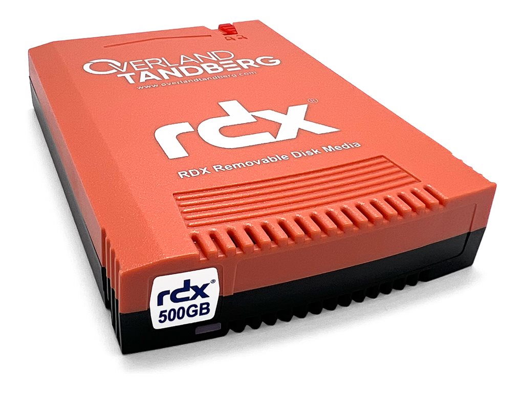 Overland-Tandberg - RDX SSD cartridge - 500 GB - with 3 years Advanced Replacement Service - for Tandberg Data RDX