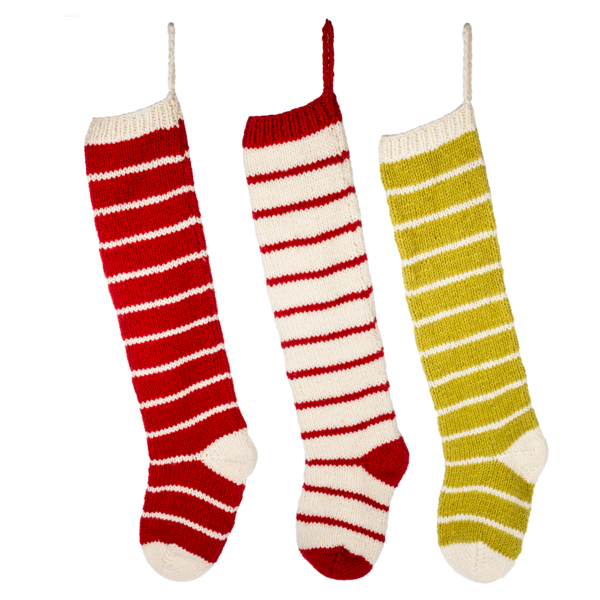 Oversized Wool Stocking -