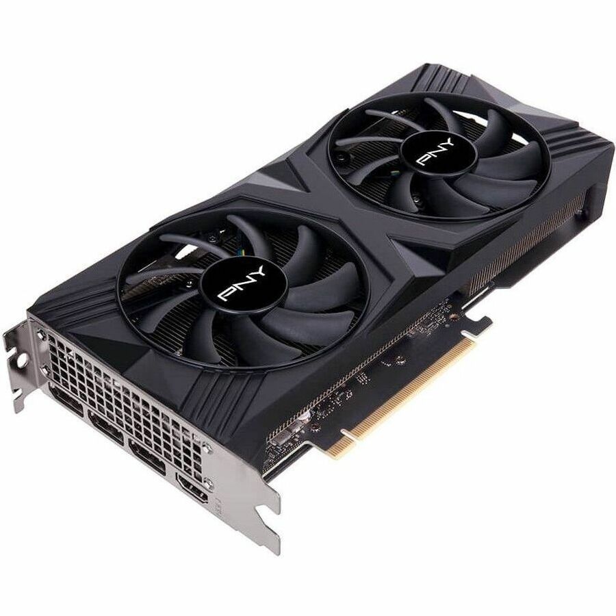 PNY NVIDIA GeForce RTX 4070 Graphic Card - 12 GB GDDR6X - 7680 x 4320 - 1.92 GHz Core - 2.