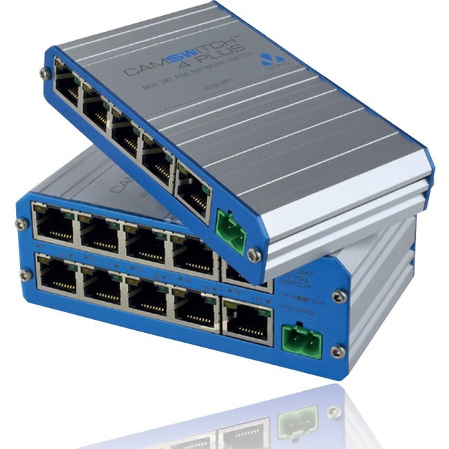 POE Plus Network Switch - 4 Port Surveillance Camera Switch | Veracity VCS-4P1