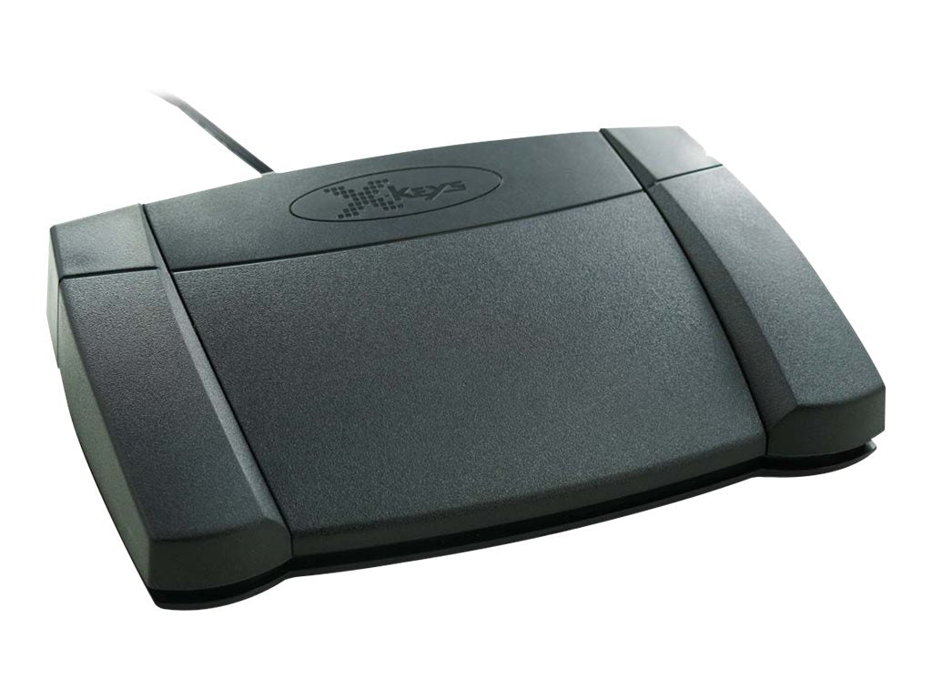 P.I. Engineering X-keys XK-3 - Pedals - 3 buttons - wired - for PC XK-0986-UEP3-R