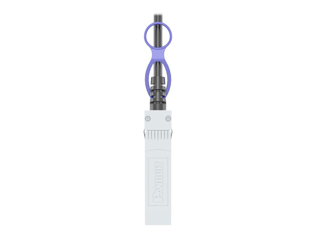 Panduit 10Gig - 10GBase direct attach cable - SFP+ to SFP+ - 5 ft - 0.2 in - twinaxial - SFF-8431/SFF-8432/SFF-8472 - passive PSF1PZA1.5MBL