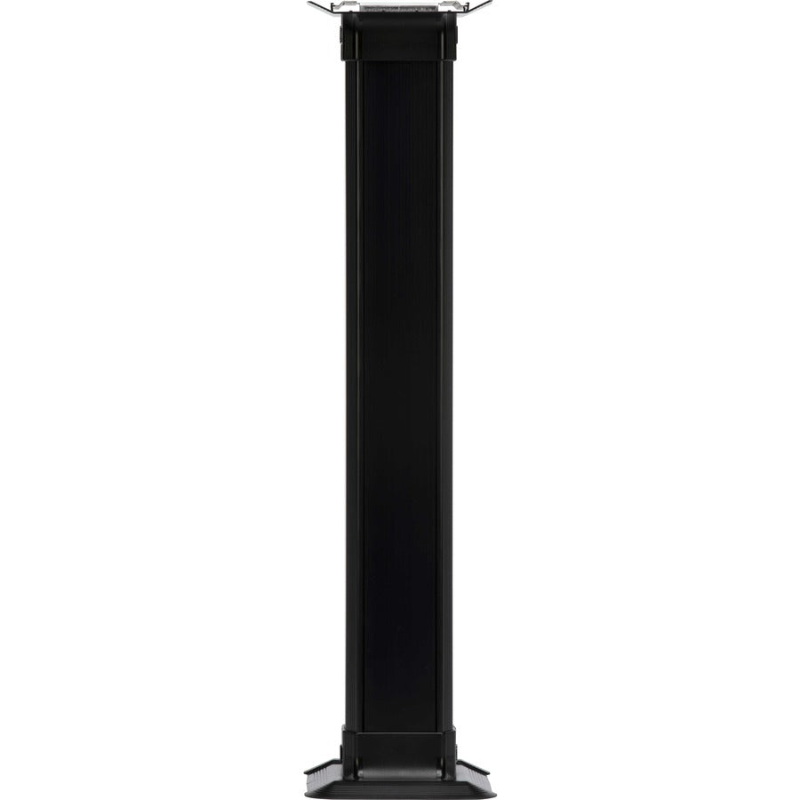 Panduit Above Floor Raceway Table Leg Fitting, Black AFR4TBLGBL