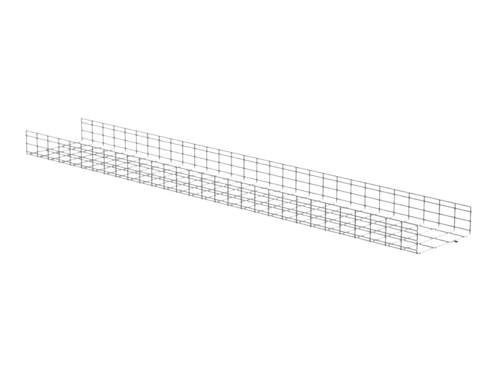 Panduit - Cable basket - 6 height x 18" width - silver" PWB6X18EZ