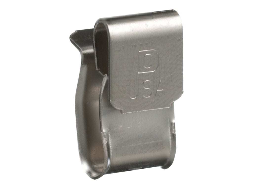 Panduit - Cable clips - indoor, outdoor - silver (pack of 100) MEC100-PV-C