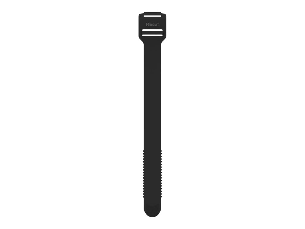 Panduit - Cushion sleeve - individual - indoor, outdoor - 1.6 ft - black (pack of 25) CSB42-330-430-Q