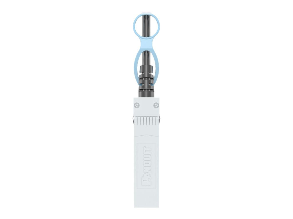 Panduit - Direct attach cable - SFP28 to SFP28 - 11.5 ft - 0.3 in - twinaxial - passive - red PSF2PZC3.5MRD