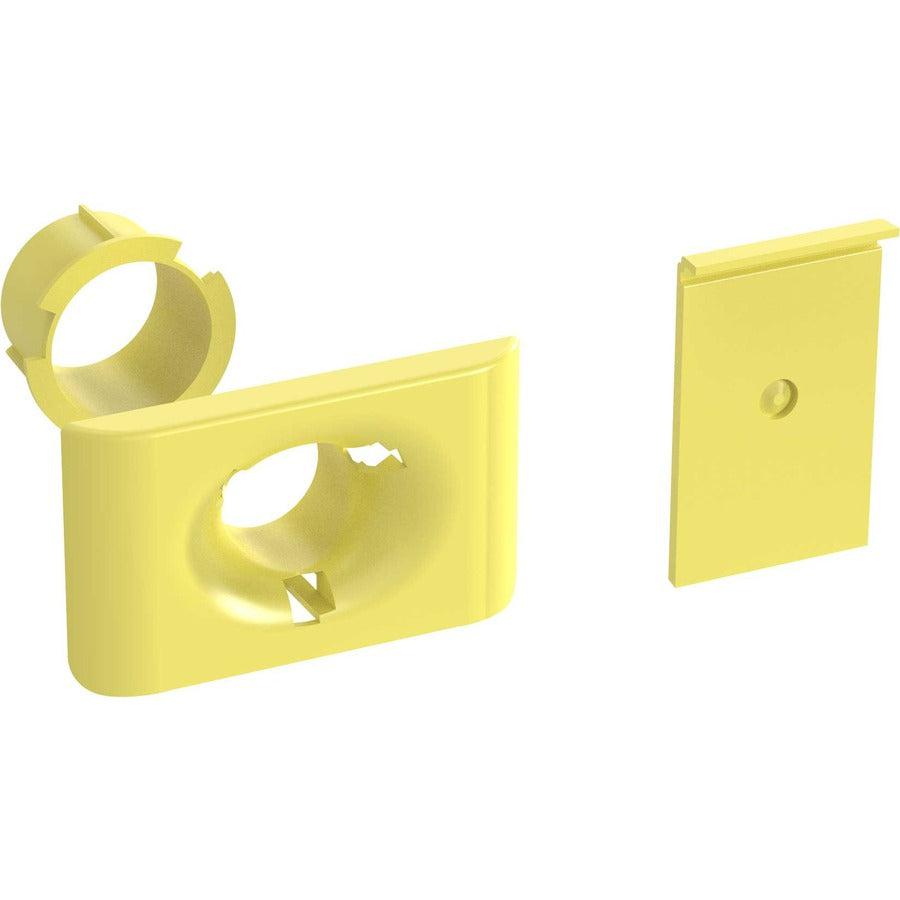 Panduit FiberRunner® 1-Port Spillout, Yellow