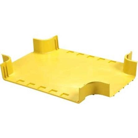 Panduit FiberRunner® Four Way Cross FRFWC24X4W12LYL