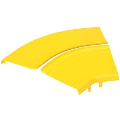 Panduit FiberRunner® Horizontal 45 Degree Cover FRH45SC12LYL