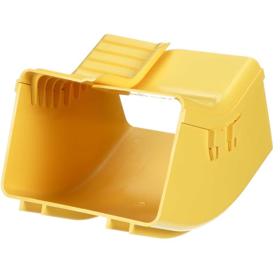 Panduit FiberRunner® Inside Vertical 45 Degree FRIV456X4LYL