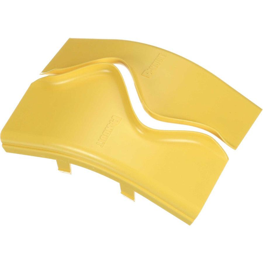Panduit FiberRunner® Outside Vertical 45 Degree Angle Cover FROV45SC6LYL