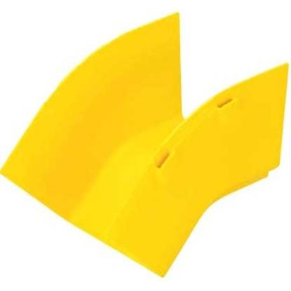 Panduit FiberRunner® Outside Vertical 45 Degree Angle FROV454X4LYL