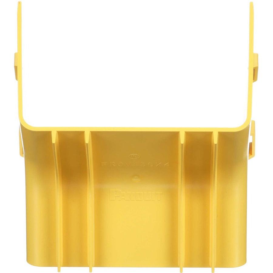 Panduit FiberRunner® Outside Vertical 45 Degree FROV456X4LYL