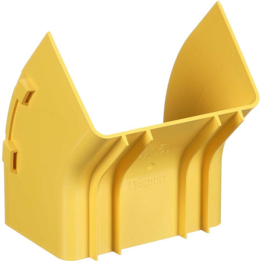Panduit FiberRunner® Outside Vertical 45 Degree FROV456X4LYL
