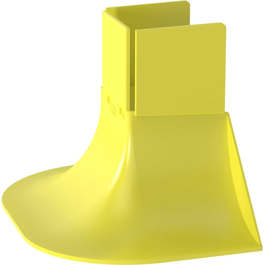 Panduit Fiberrunner&Reg; Bend Radius Control Trumpet, 2X2, Yellow