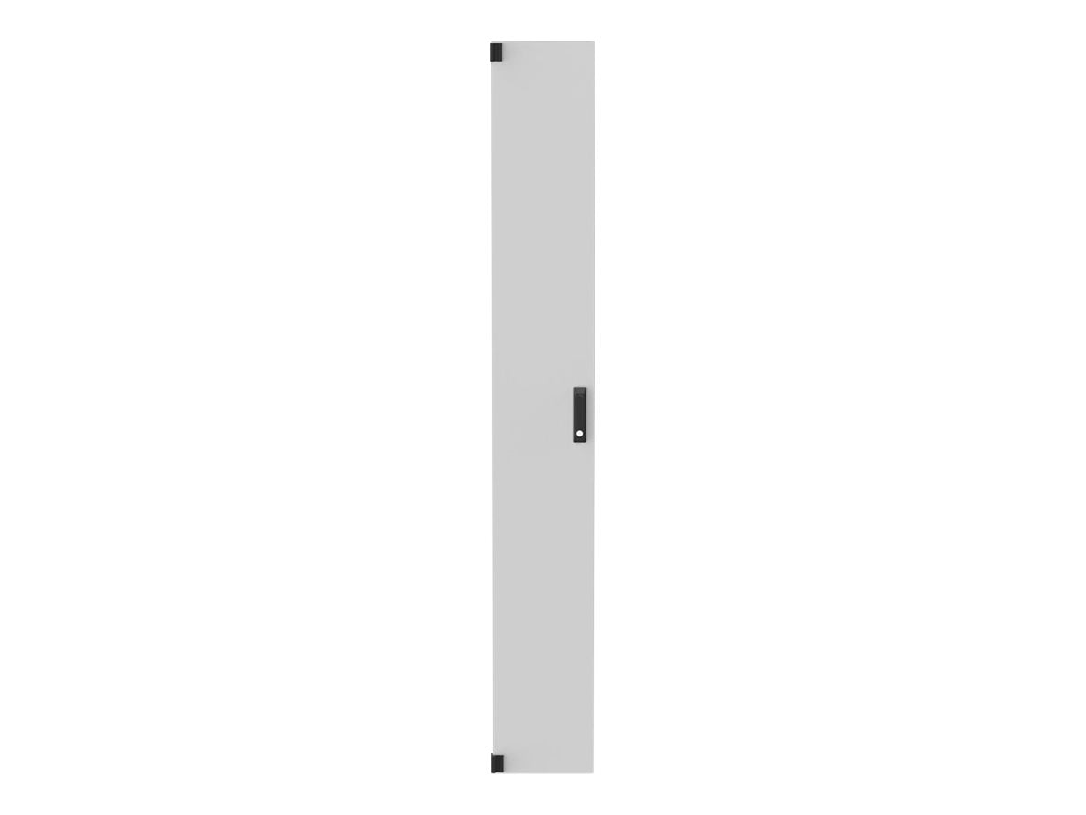 Panduit FlexCore - Rack door - 300 mm, left hinged - front - gray - 45U - for P/N: FDUFD3045SLWH FDUFD3045SLGY