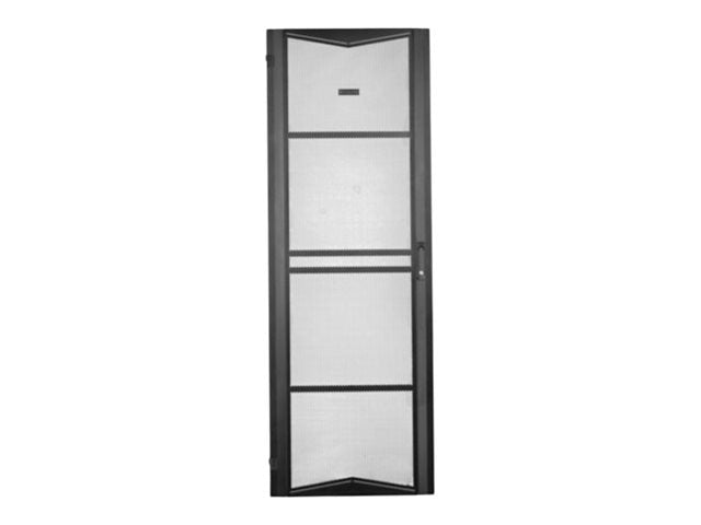 Panduit FlexFusion - Cabinet door - black - 45U XG-DRSH645B