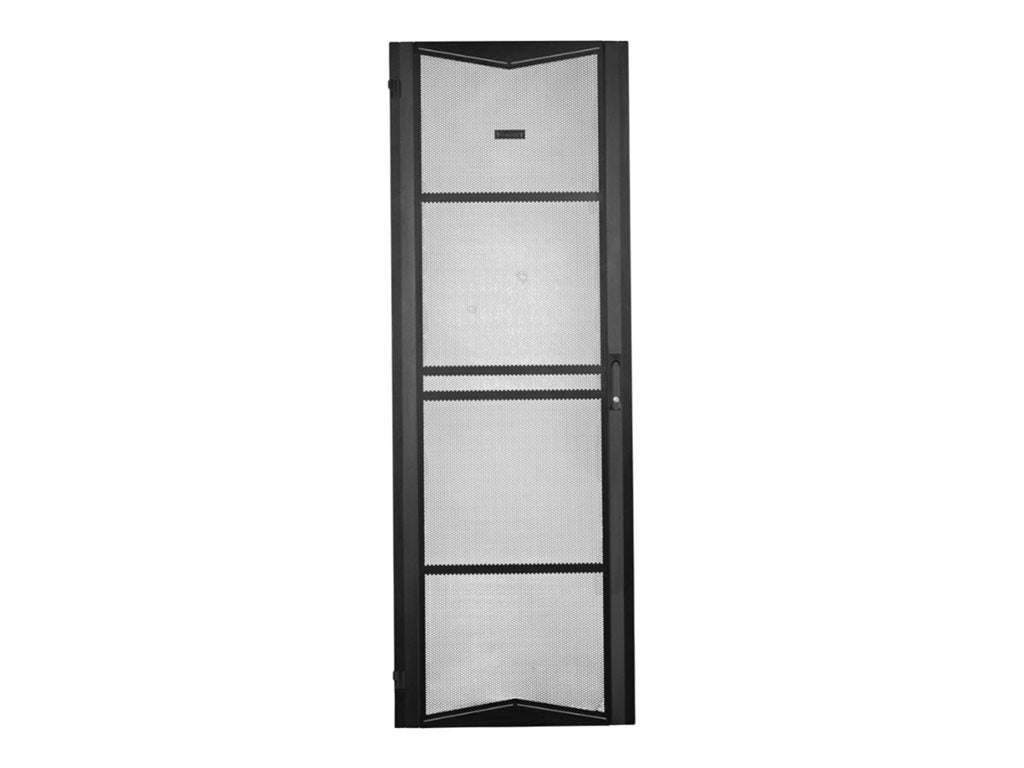 Panduit FlexFusion - Cabinet door - single hinged - black - 45U XG-DRSH745B
