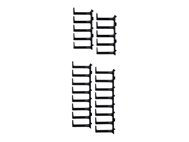 Panduit FlexFusion - Rack cable management finger - black XG-FMS48B