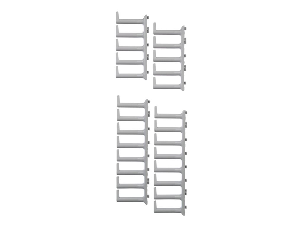 Panduit FlexFusion - Rack cable management finger kit - white XG-FMS45W