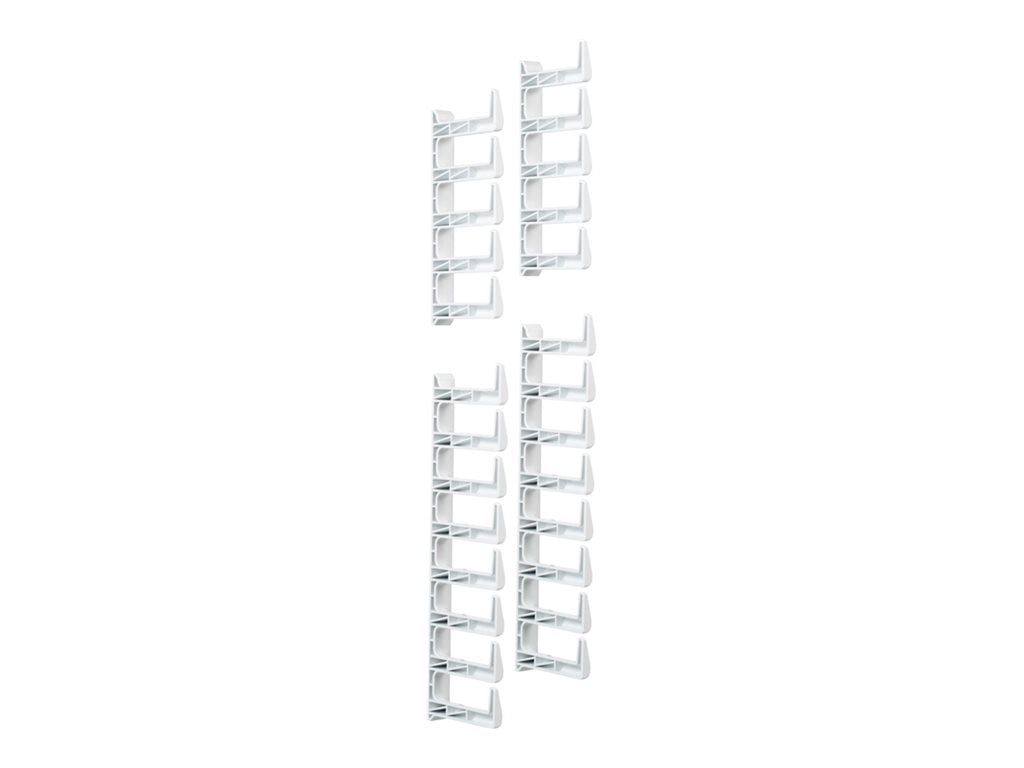 Panduit FlexFusion - Rack cable management finger kit - white XG-FMS45W