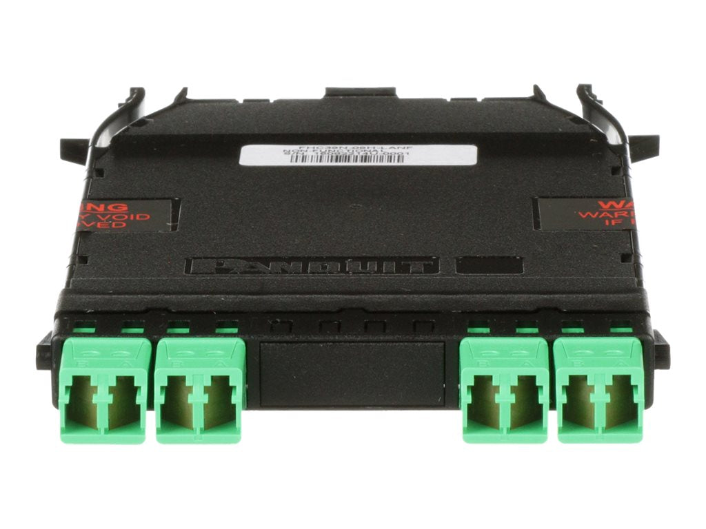 Panduit HD Flex - Fiber optic cassette - LC/APC Duplex SM X 4 - blue FHC39N-08H-LAA