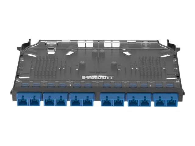 Panduit HD Flex - Fiber optic cassette - aqua - 12 ports FHSZA-12-03R