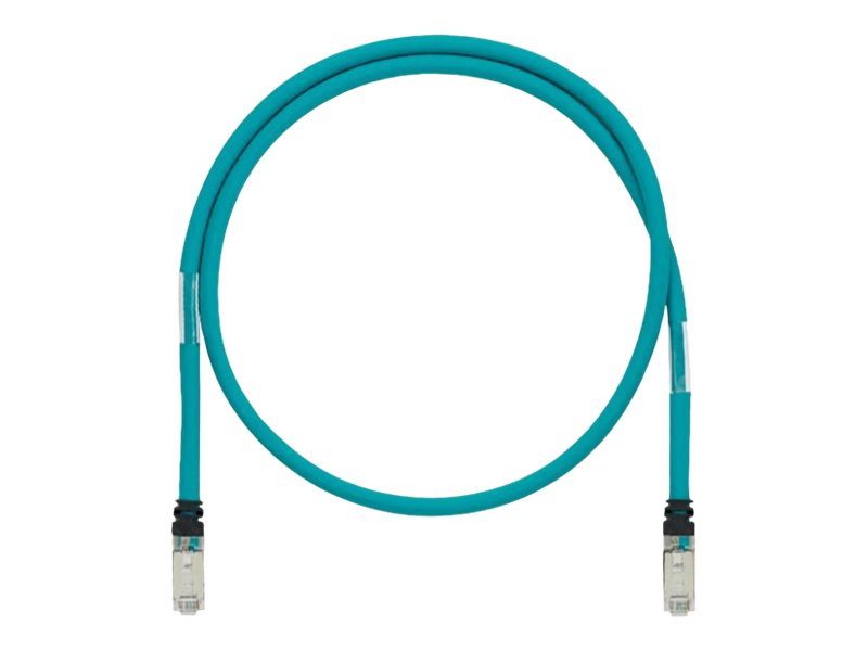 Panduit IndustrialNet - Patch cable - RJ-45 (M) to RJ-45 (M) - 1 ft - 0.3 in - SF/UTP - CAT 6a - IEEE 802.3af/IEEE 802.3at - ISTPH6X0.3MBL