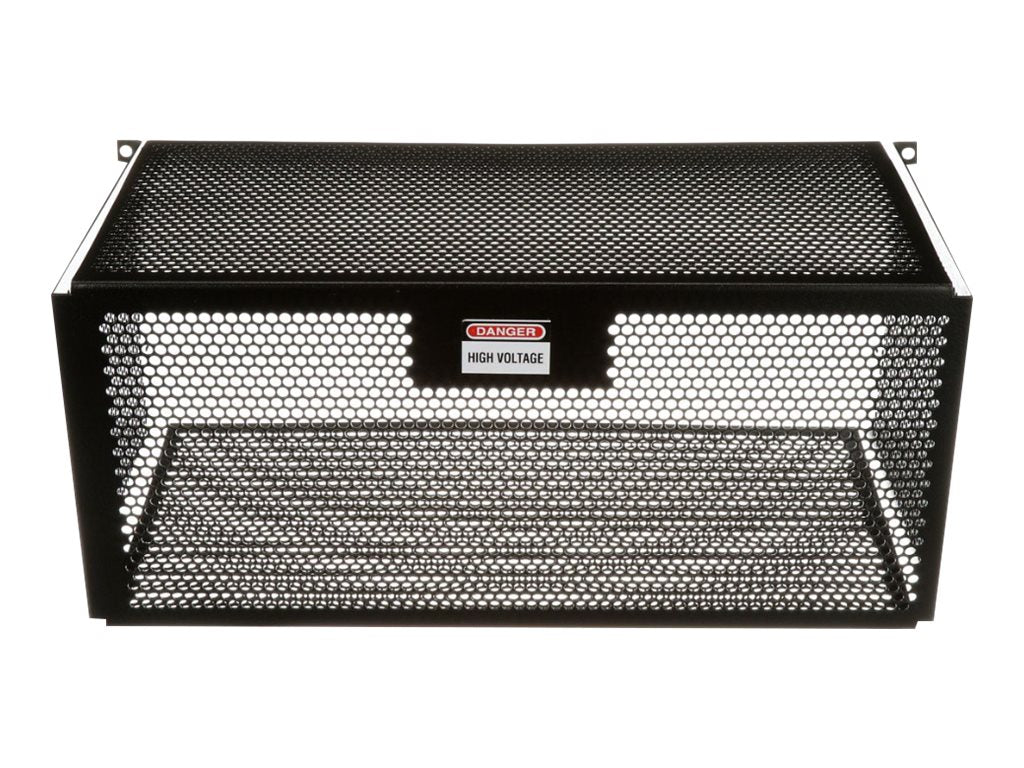 Panduit IndustrialNet - Voltage isolation barrier - black - 4U UVIB