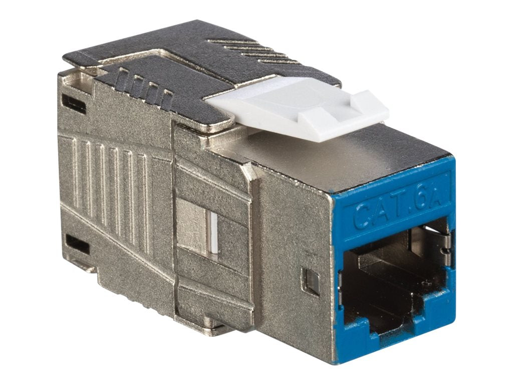 Panduit - Modular insert - CAT 6a - STP - RJ-45 - blue KJS6X88TCBU
