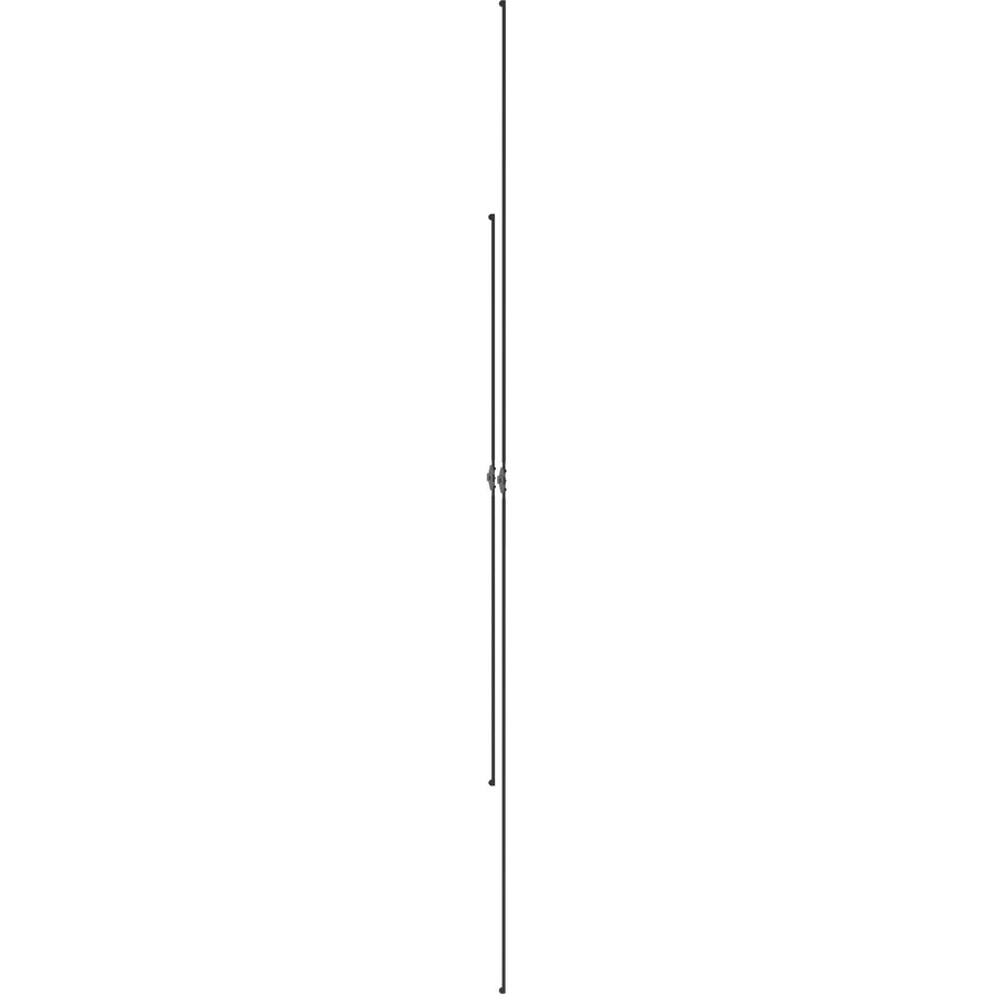 Panduit Net-Access Mounting Rod for Server Cabinet - Black NVMK45
